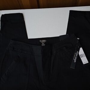 Soho Classic Black Ankle Pants